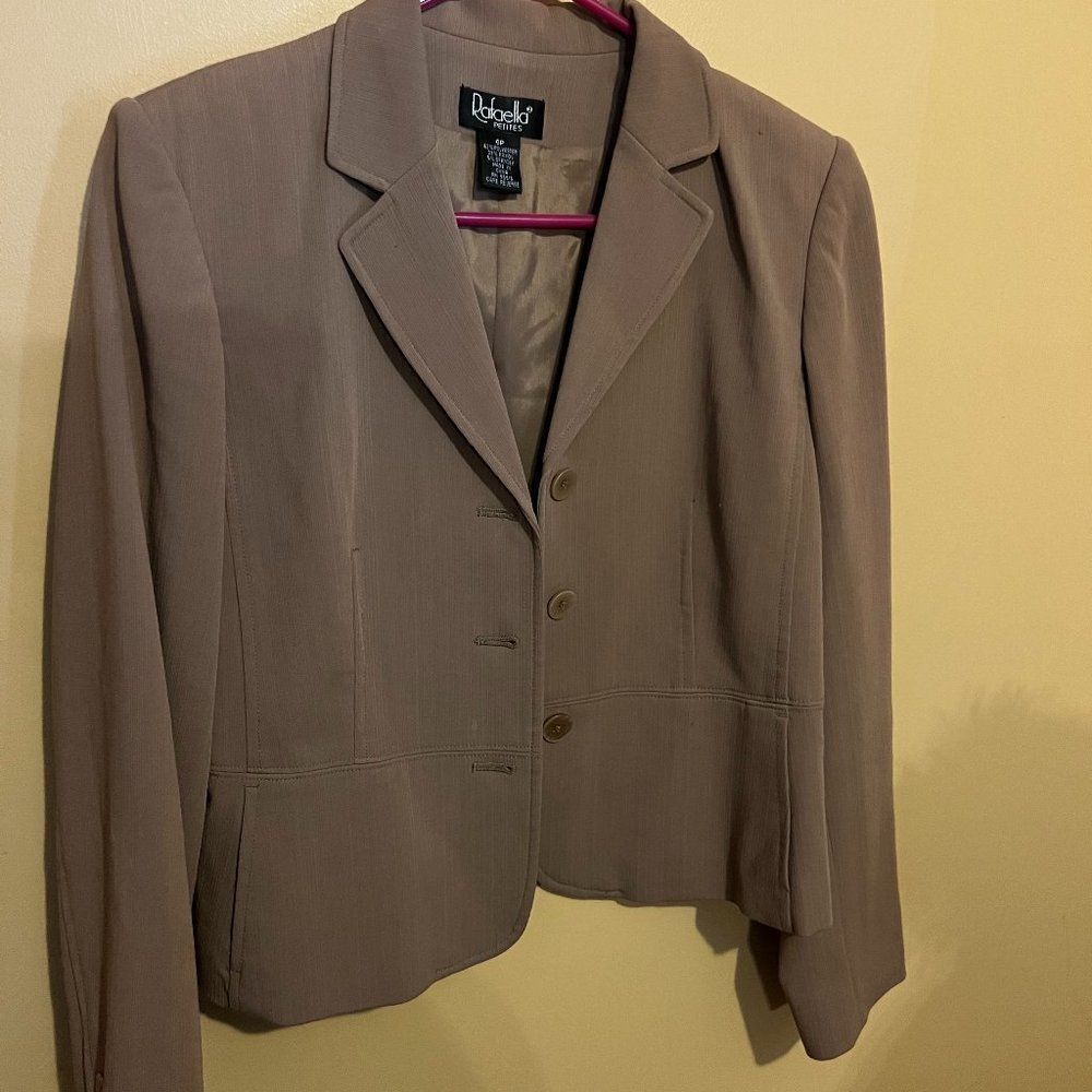 Rafaella 6P‎ brown blazer